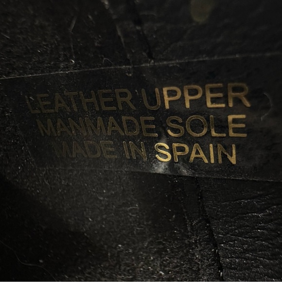 Shellys London Leather Cowhide Black EU36 Pointed Toe Flat Slip On - Picture 8 of 8